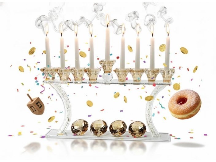 חנוכיות קריסטל
