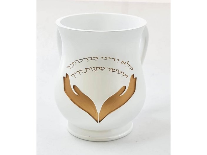 נטלה פוליריזין לבן פותח ידייך זהב 15 ס"מ