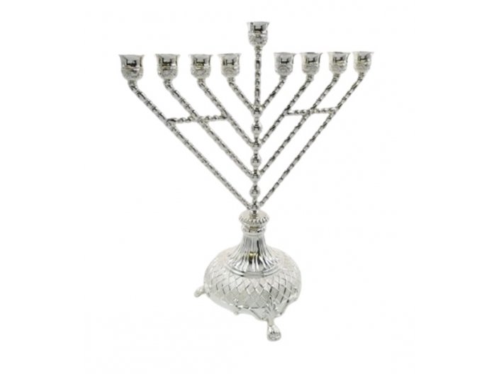 חנוכיה מוכספת 40 ס”מ