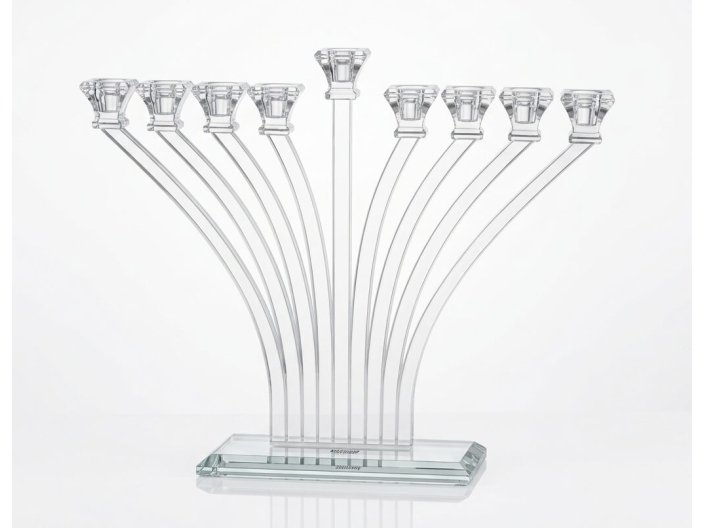 חנוכיה קריסטל 45x38 ס"מ סדרת Light